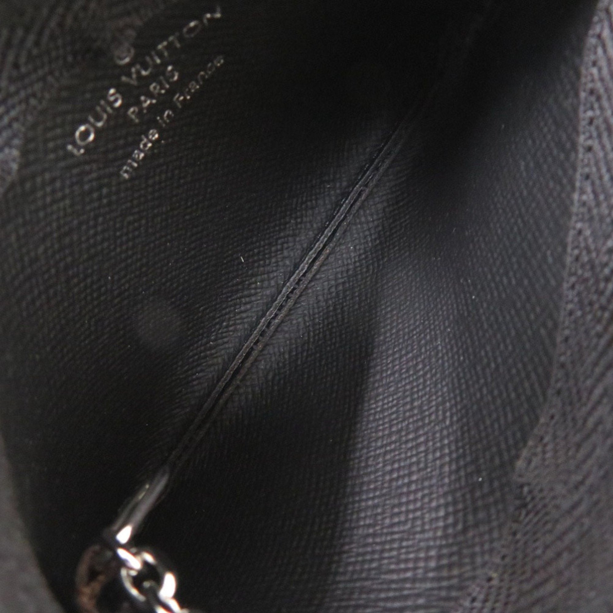 Louis Vuitton Black Damier Graphite Canvas Coin Purse/Coin Case