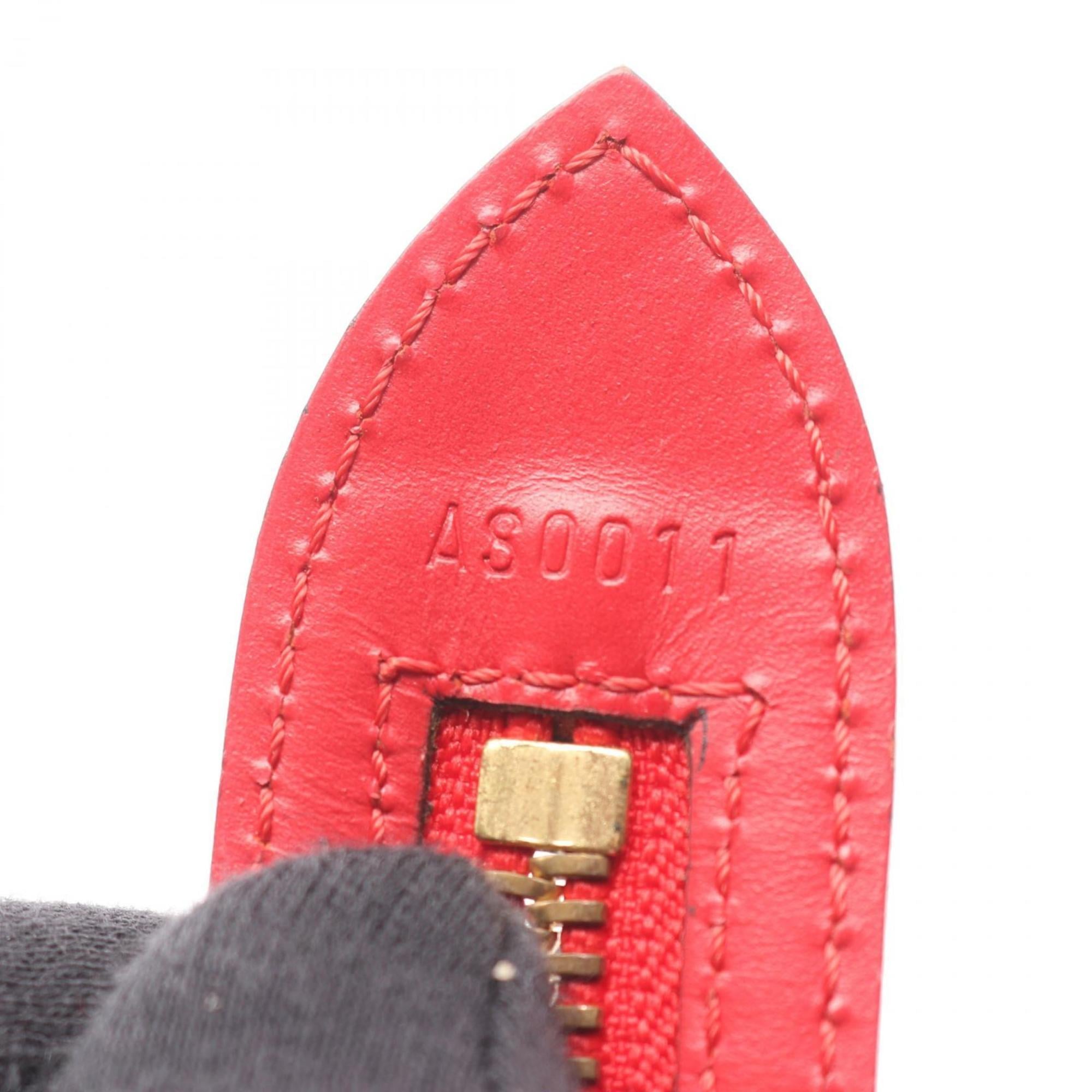 Louis Vuitton Castilian Red Red Color Epi Leather Shoulder Bag