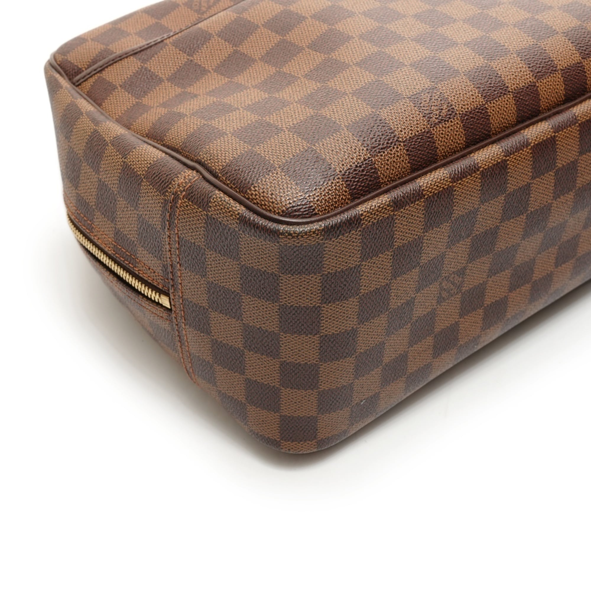 Louis Vuitton Damier Brown Boston Bag Handbag