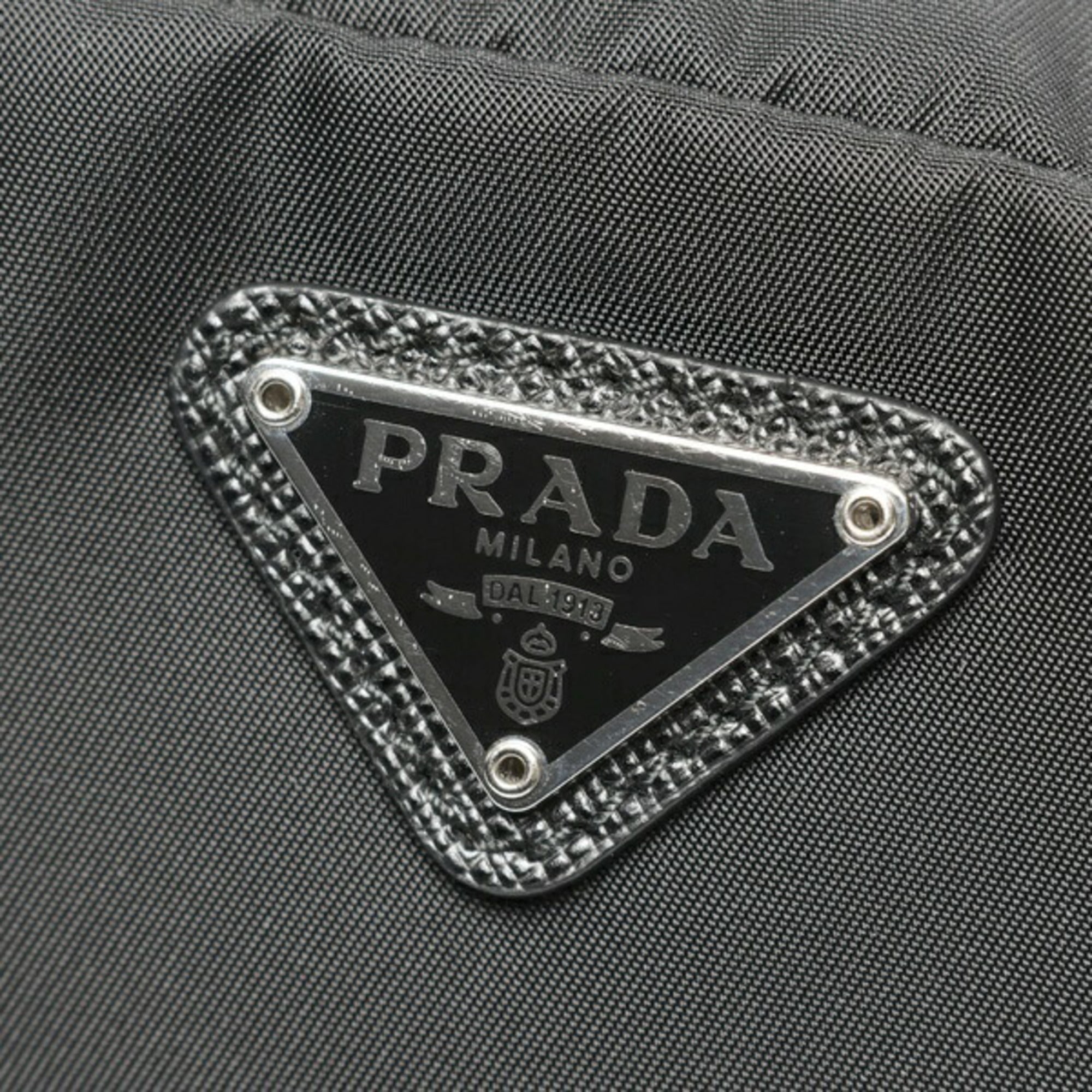 Prada Black Nylon Pouch