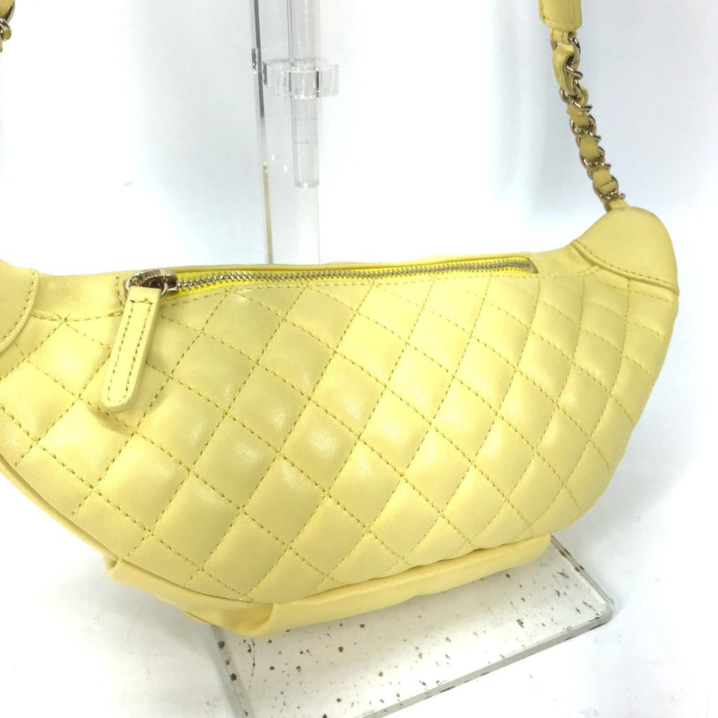 Chanel Yellow Leather Other