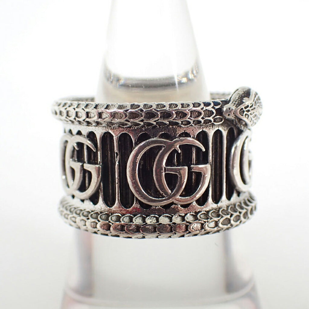 Gucci Sterling Silver 925 Band Ring (Pre-Owned)