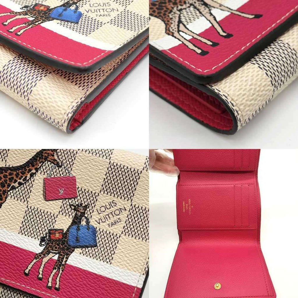 Louis Vuitton Damier Azur Multi-Color Damier Azur Wallet (Tri-Fold)