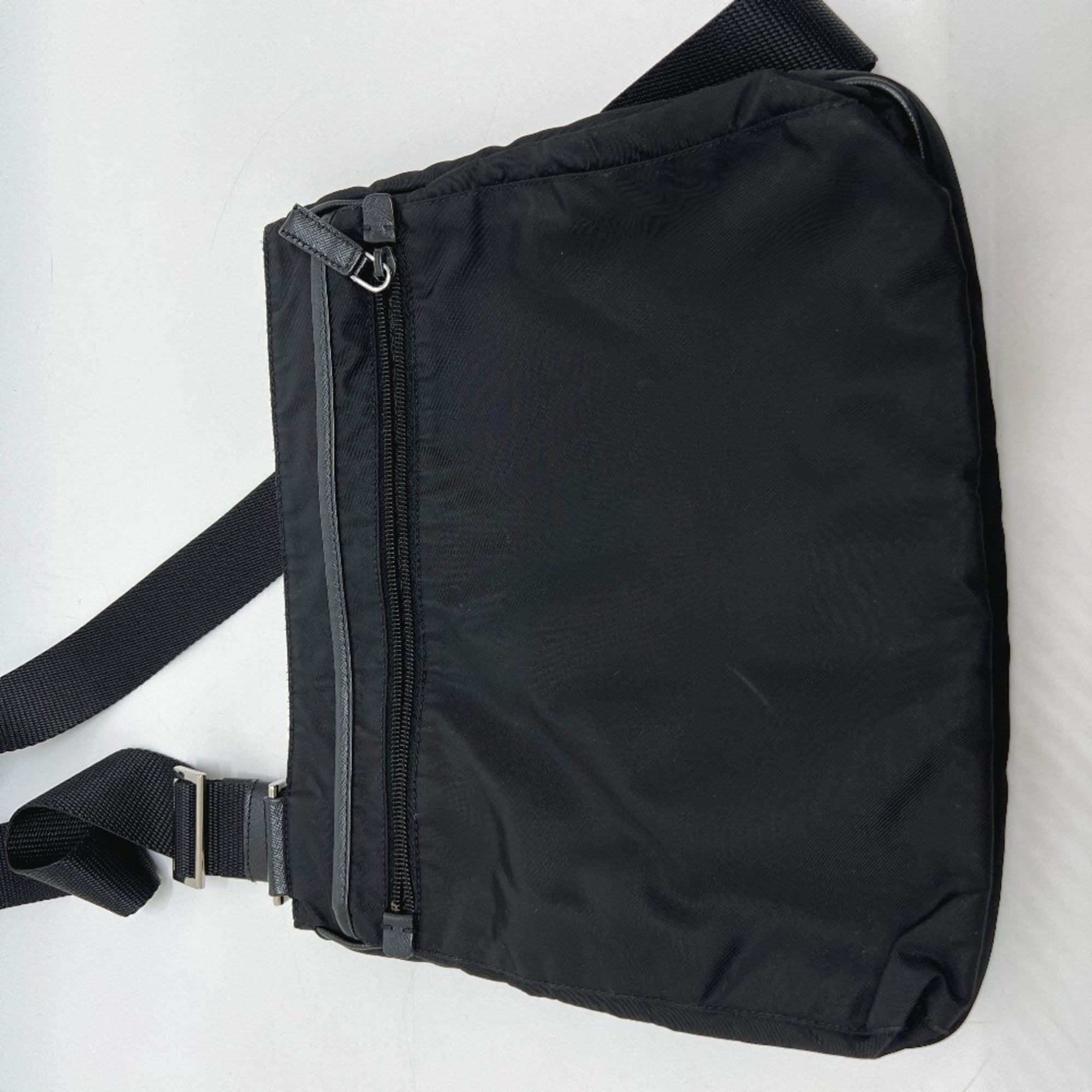 Prada Black Nero Nylon Shoulder Bag