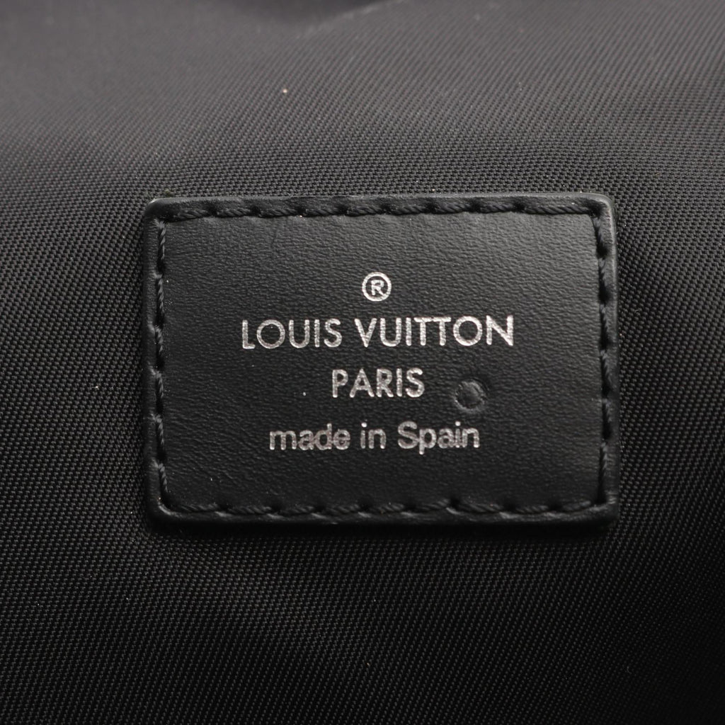 Louis Vuitton Black Coated Canvas Pvc Monogram Eclipse Leather Tote Bag