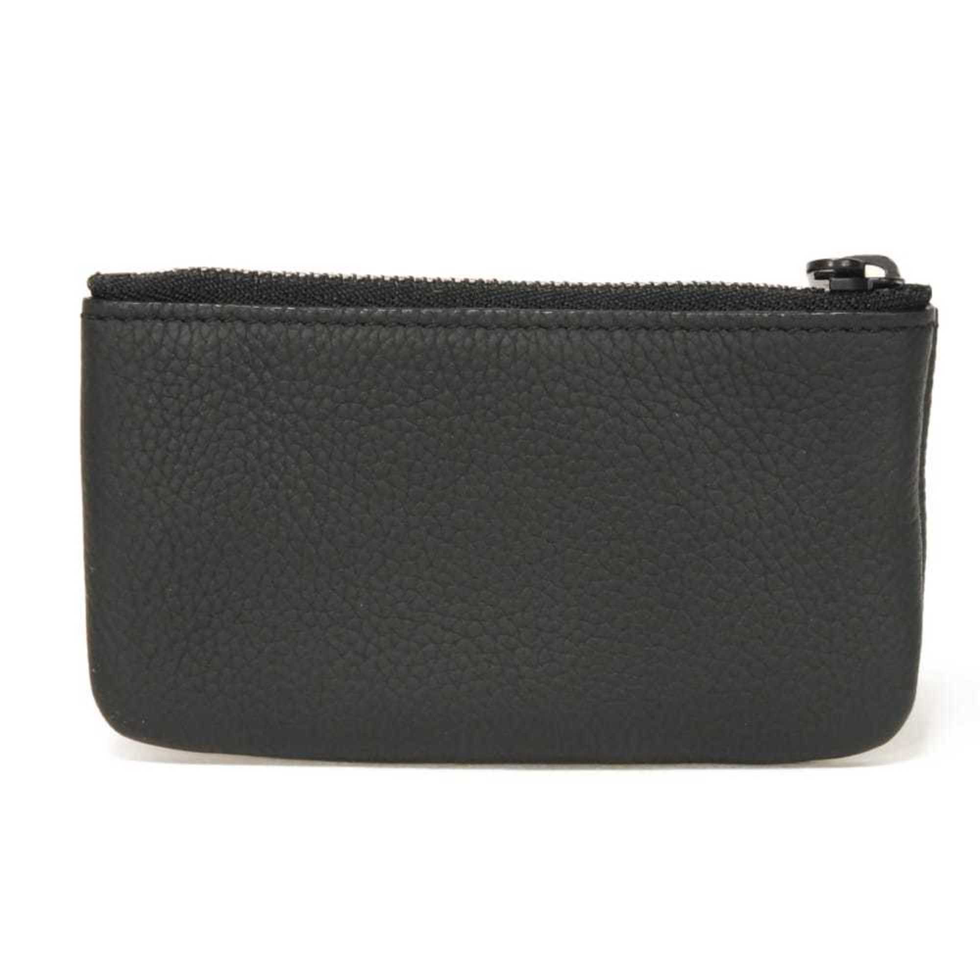 Louis Vuitton Noir Leather Coin Purse/Coin Case