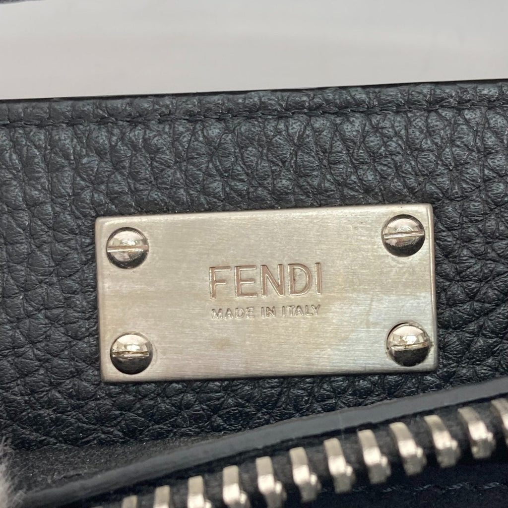 Fendi Black Leather Handbag