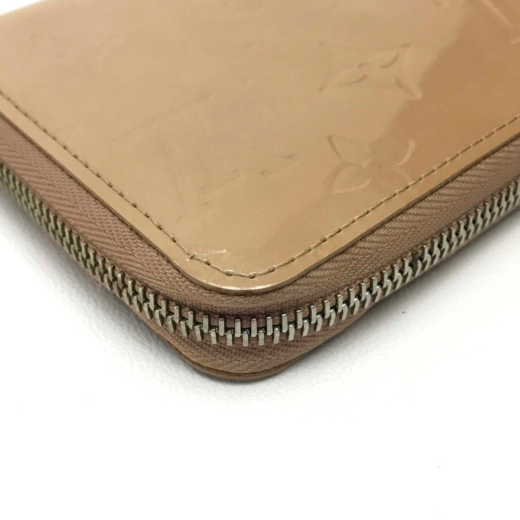 Louis Vuitton Beige Leather Long Wallet