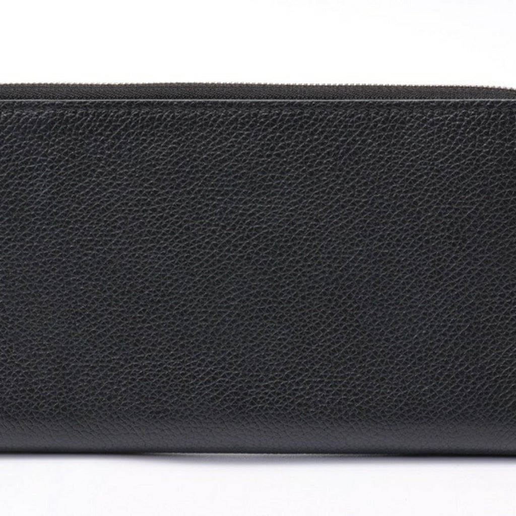 Balenciaga Black Leather Long Wallet (Bi-Fold)