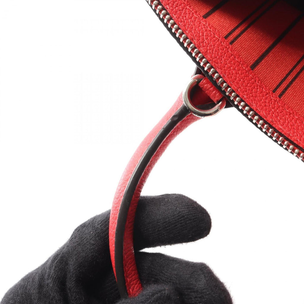 Louis Vuitton Red Color Monogram Empreinte Handbag