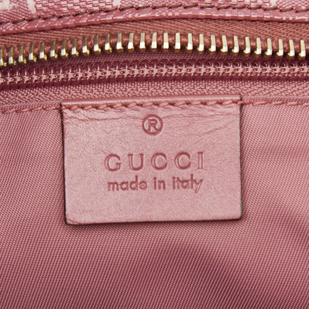 Gucci Pink Pvc Leather Shoulder Bag Tote Bag (Pre-Owned)