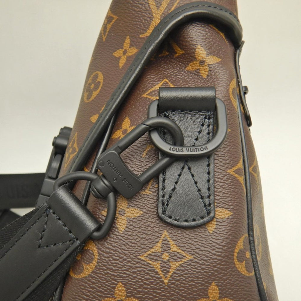 Louis Vuitton Brown Pvc Shoulder Bag