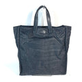 Fendi Black Nylon Leather Shoulder Bag Tote Bag