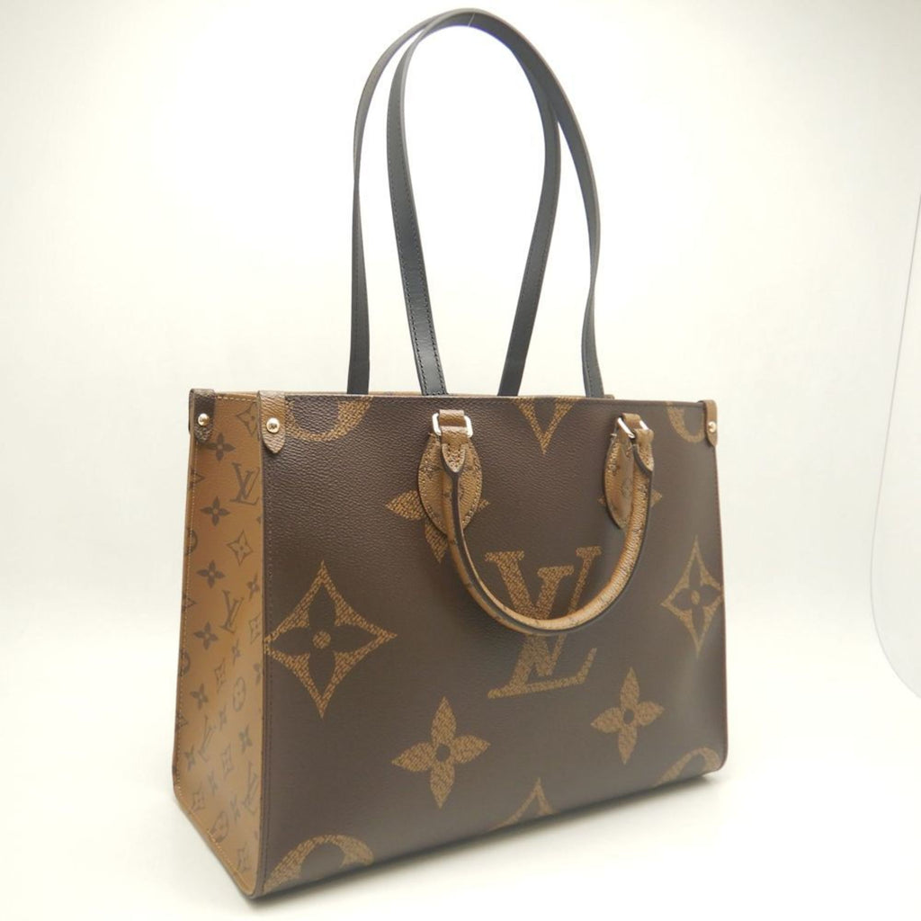 Louis Vuitton Brown Pvc Tote Bag