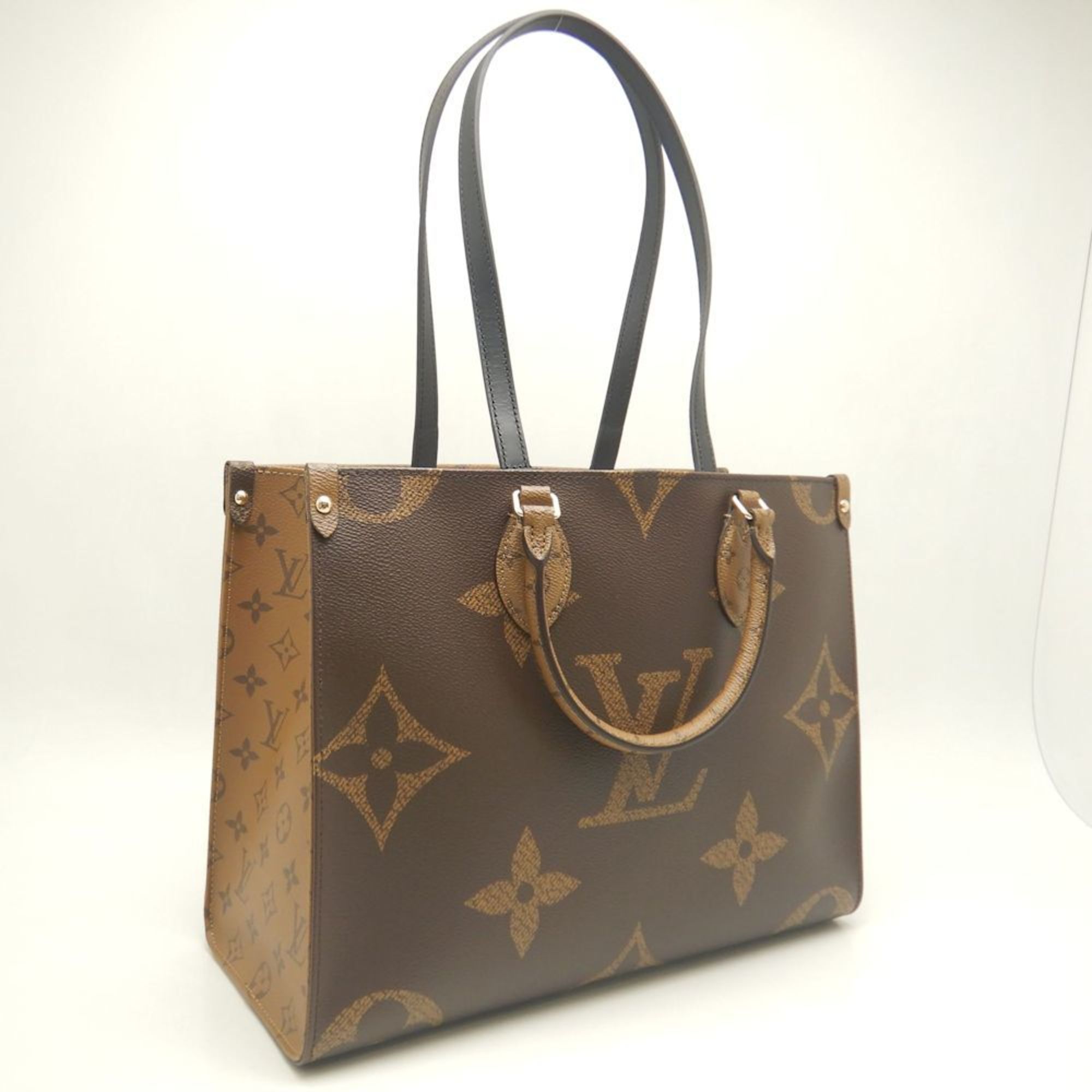 Louis Vuitton Brown Pvc Tote Bag