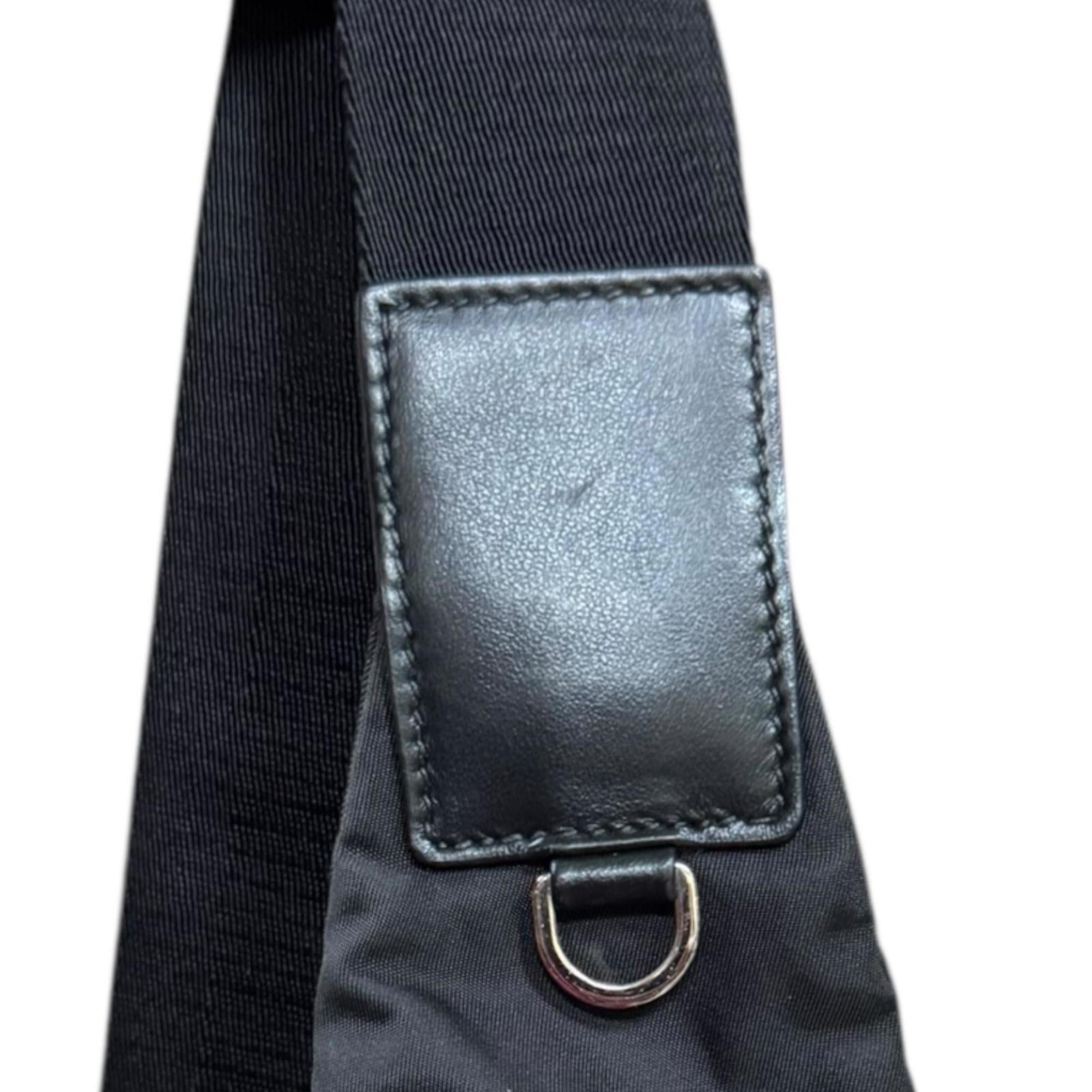 Prada Black Nylon Shoulder Bag Sling Bag