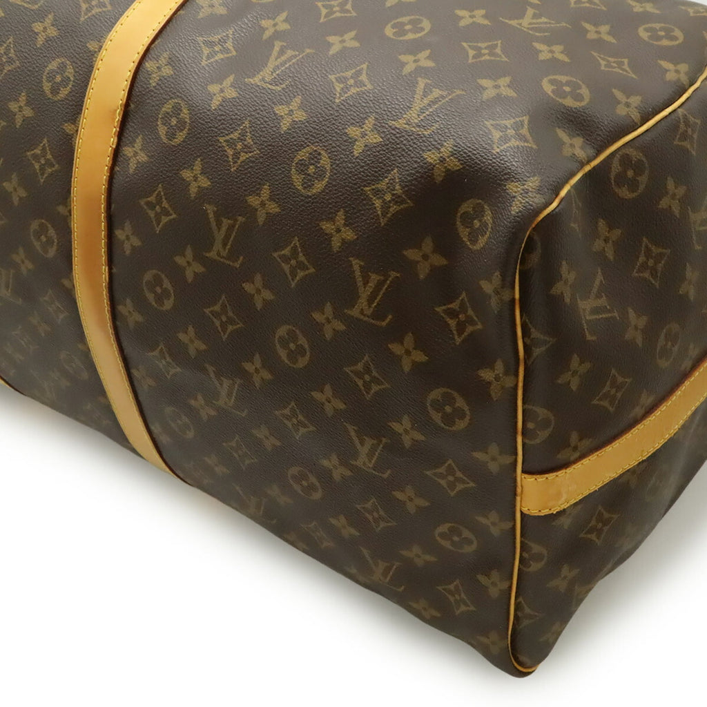 Louis Vuitton Brown Monogram Canvas Boston Bag Shoulder Bag