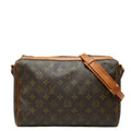 Louis Vuitton Brown Pvc Leather Shoulder Bag
