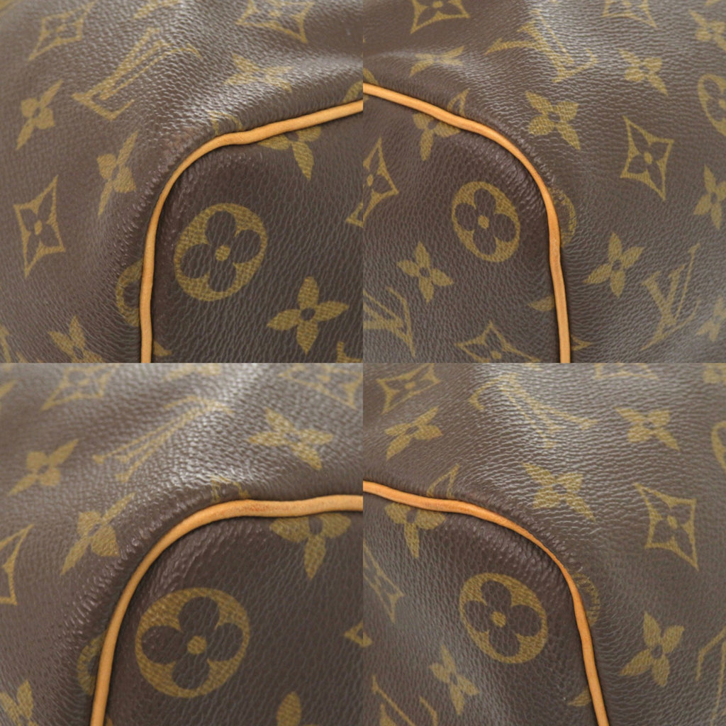 Louis Vuitton Brown Monogram Canvas Boston Bag