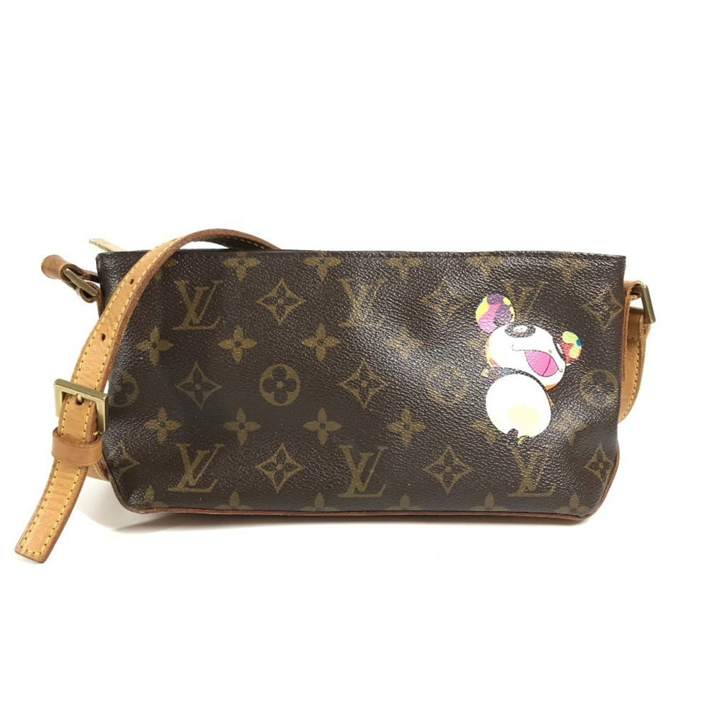 Louis Vuitton Brown Monogram Panda Monogram Canvas Pochette Shoulder Bag