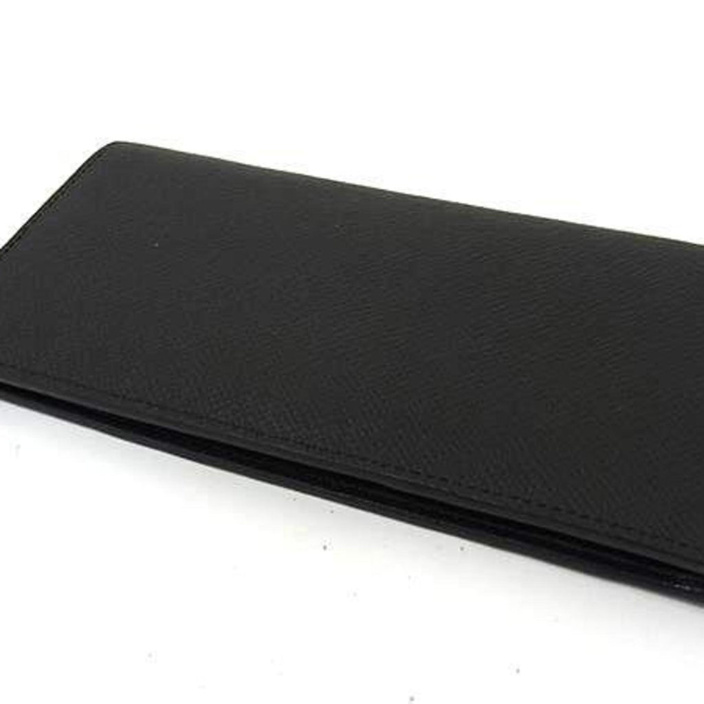 Louis Vuitton Ardoise Black Taiga Leather Coin Purse/Coin Case