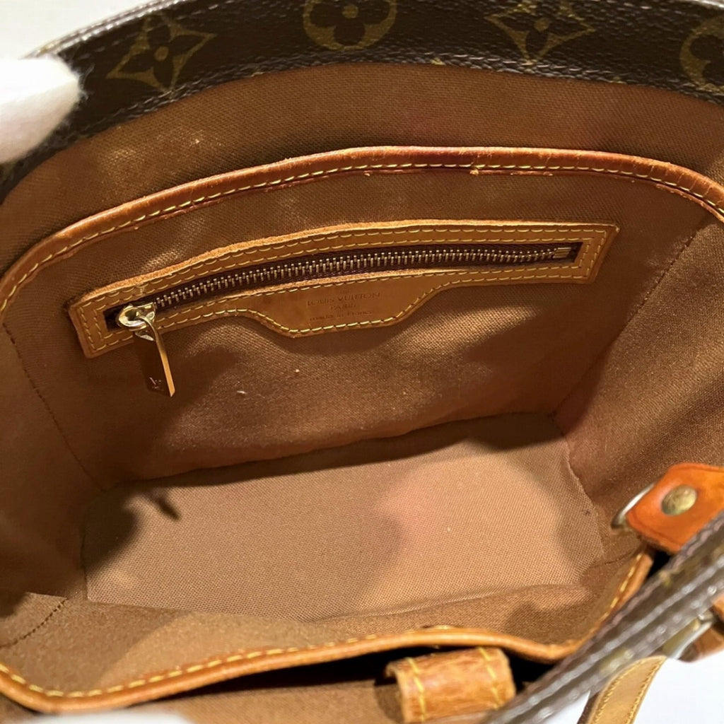Louis Vuitton Brown Pvc Handbag Shoulder Bag