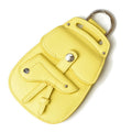 Christian Dior Yellow Leather Metal Coin Purse/Coin Case (Pre-Owned)