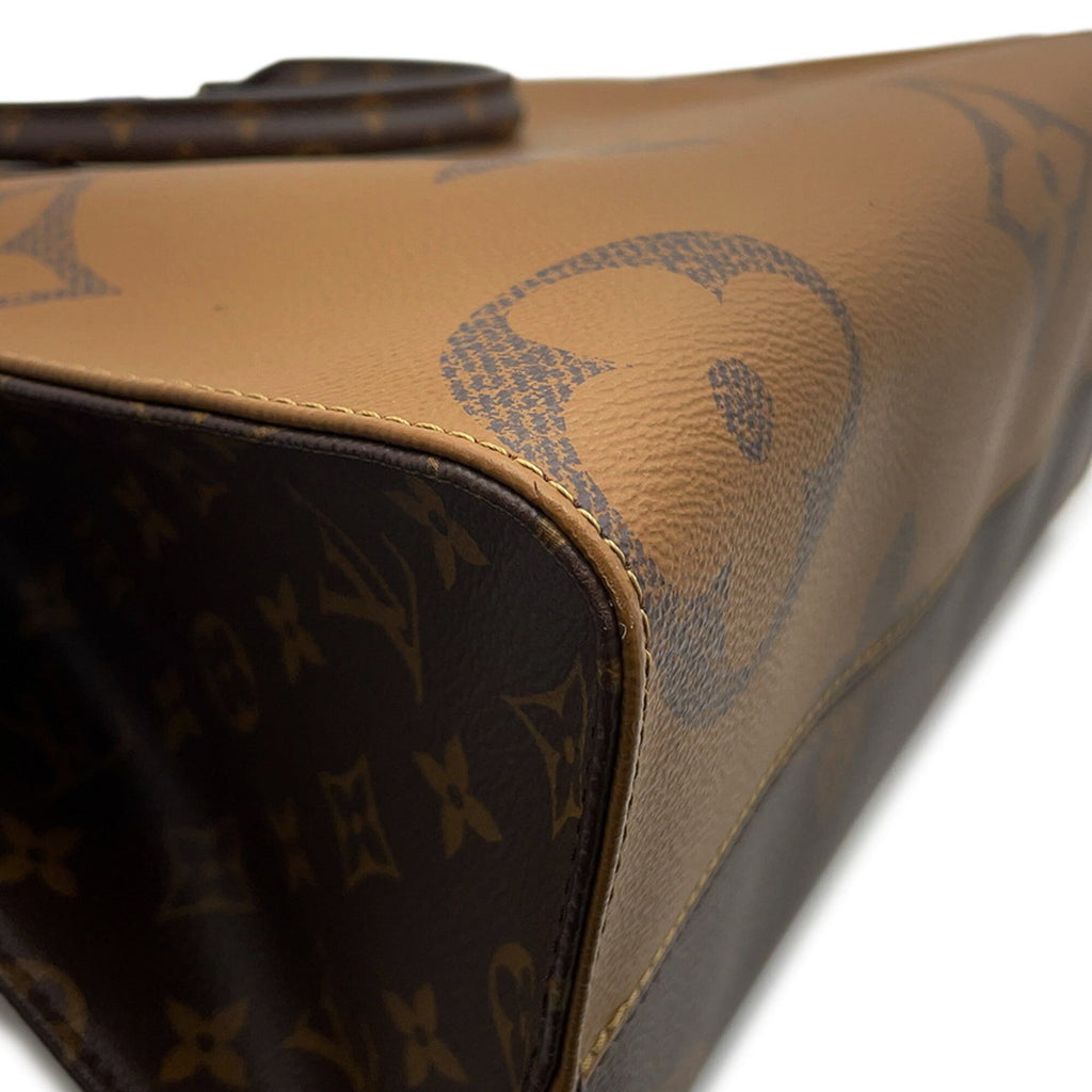 Louis Vuitton Monogram Reverse Red Color Monogram Reverse Handbag Shoulder Bag Tote Bag