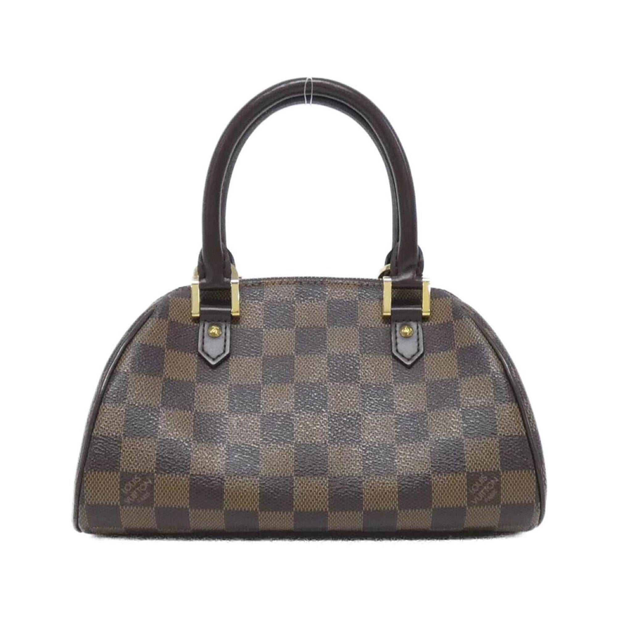 Louis Vuitton Ebene Coated Canvas Handbag