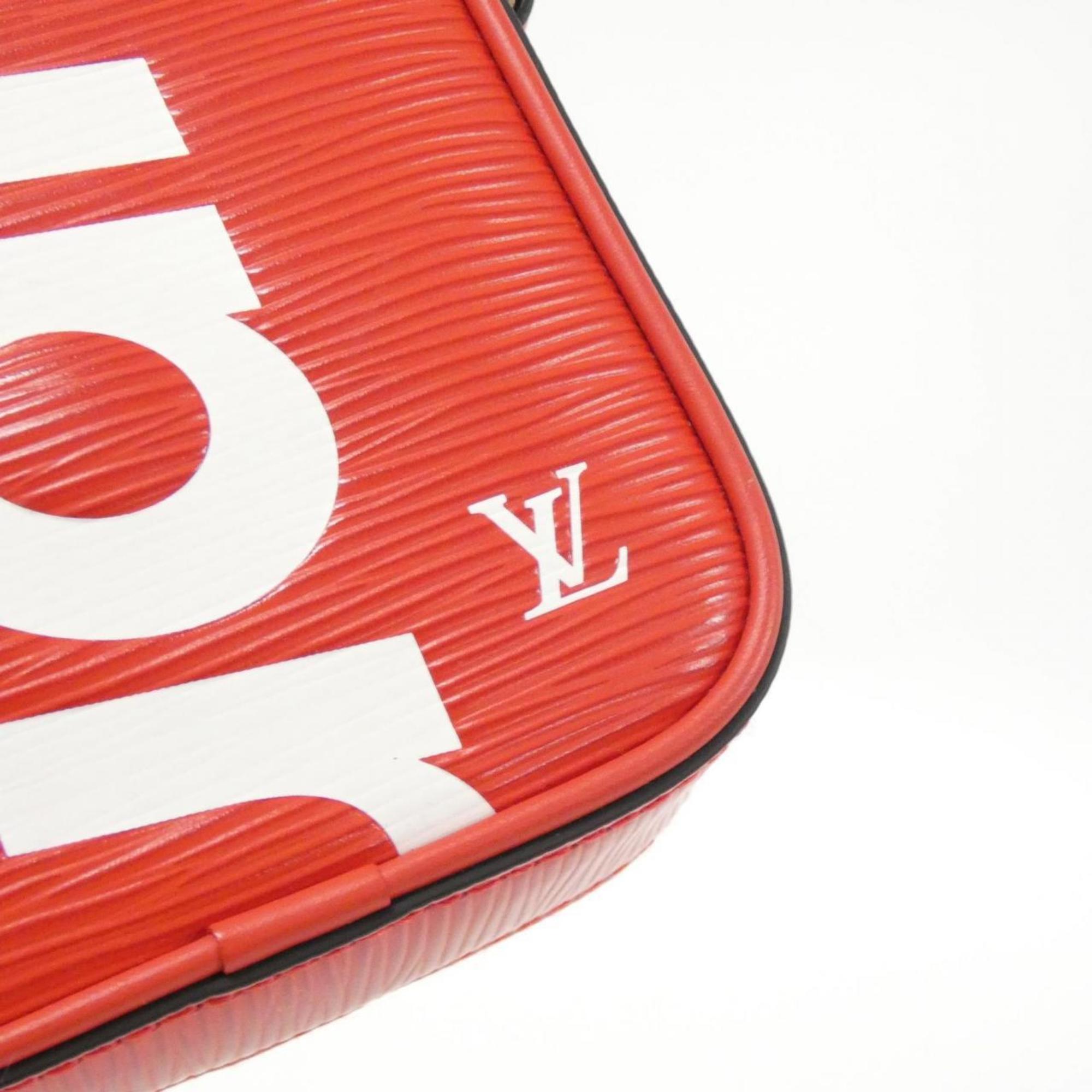 Louis Vuitton Rouge Leather Shoulder Bag