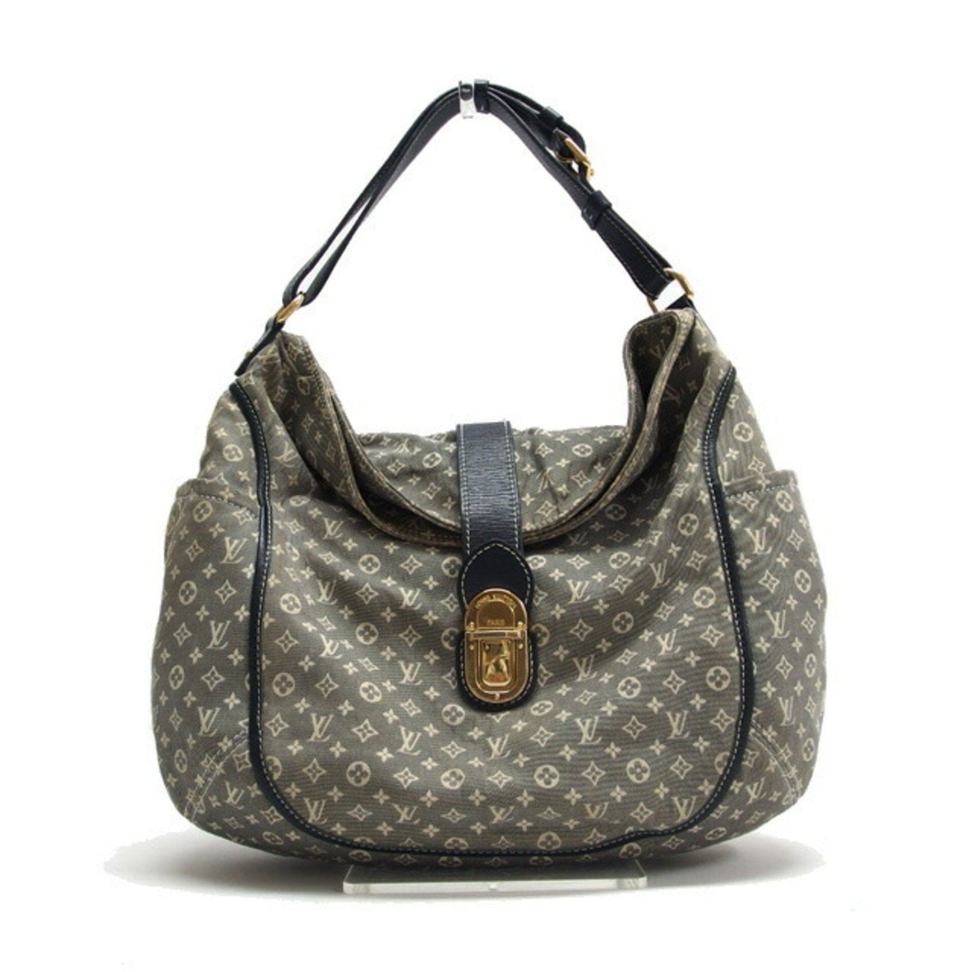 Louis Vuitton Monogram Idylle Gray Navy White Monogram Idylle Handbag Shoulder Bag
