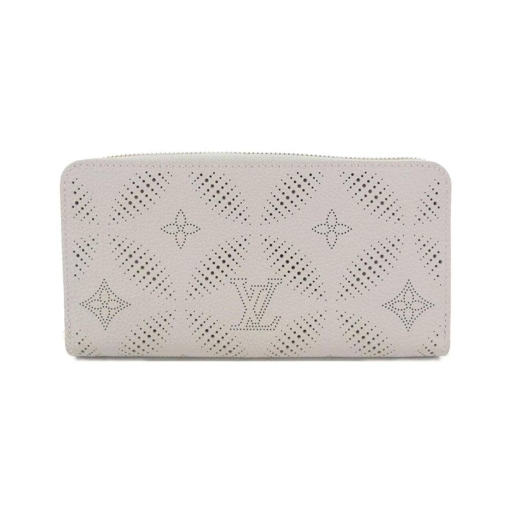Louis Vuitton Gray Leather Long Wallet