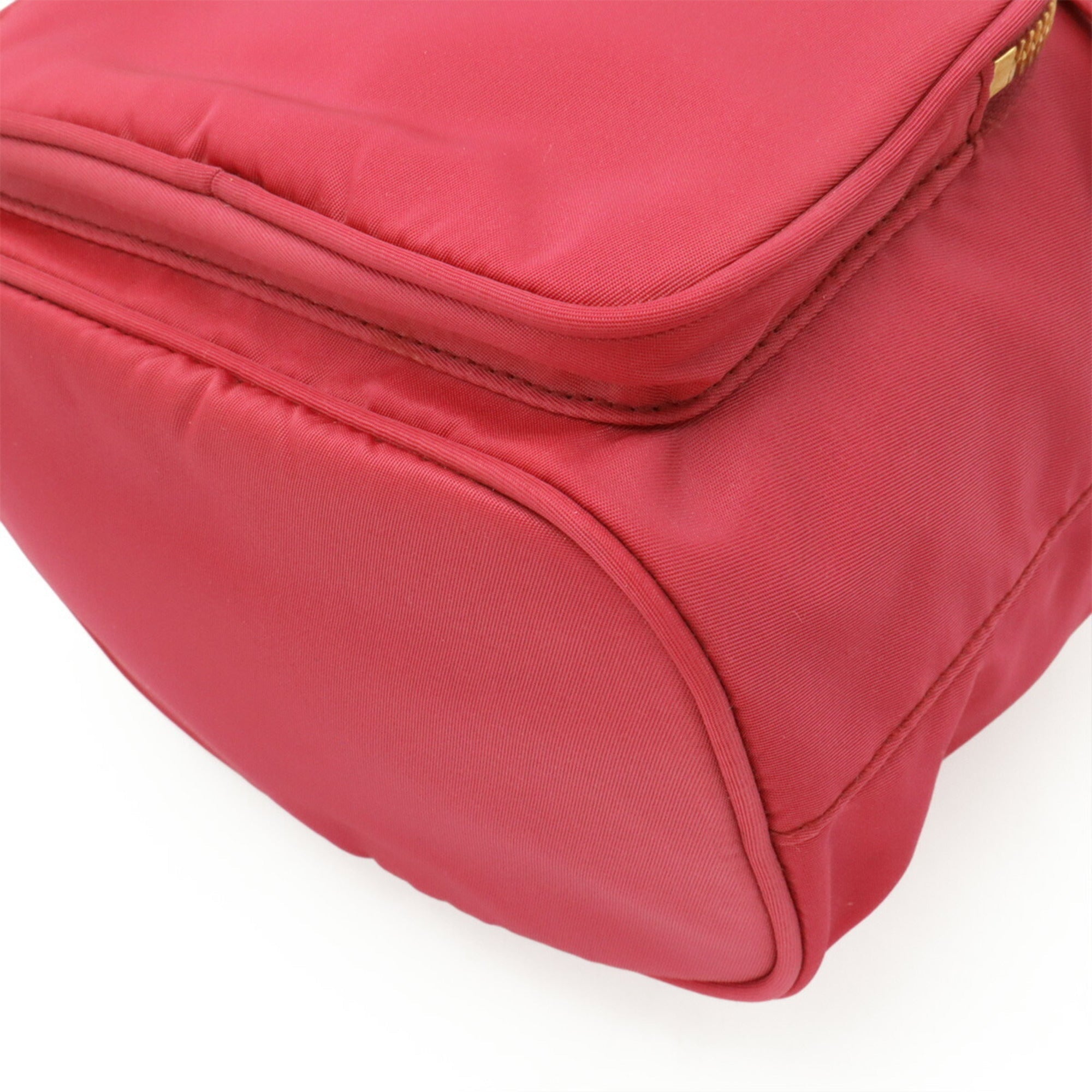 Prada Pink Nylon Handbag Shoulder Bag