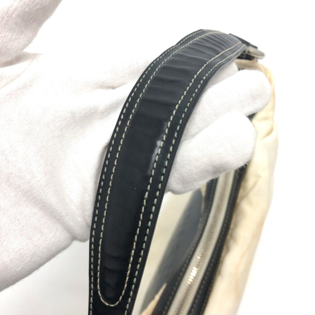 Prada White Cloth Shoulder Bag