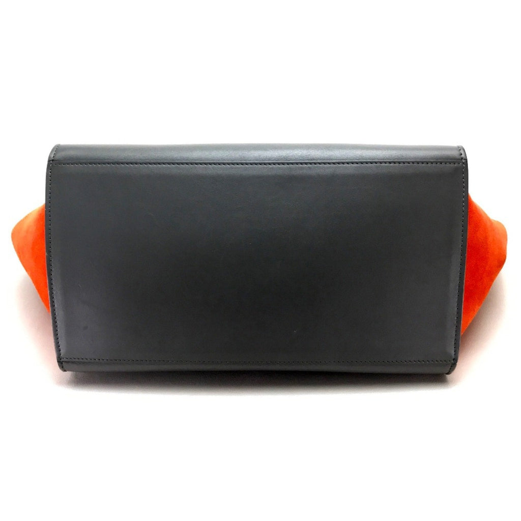 Celine Black Leather Shoulder Bag