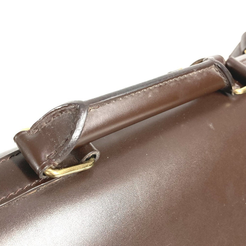 Louis Vuitton Brown Damier Canvas Ebene Damier Canvas Boston Bag Handbag Shoulder Bag