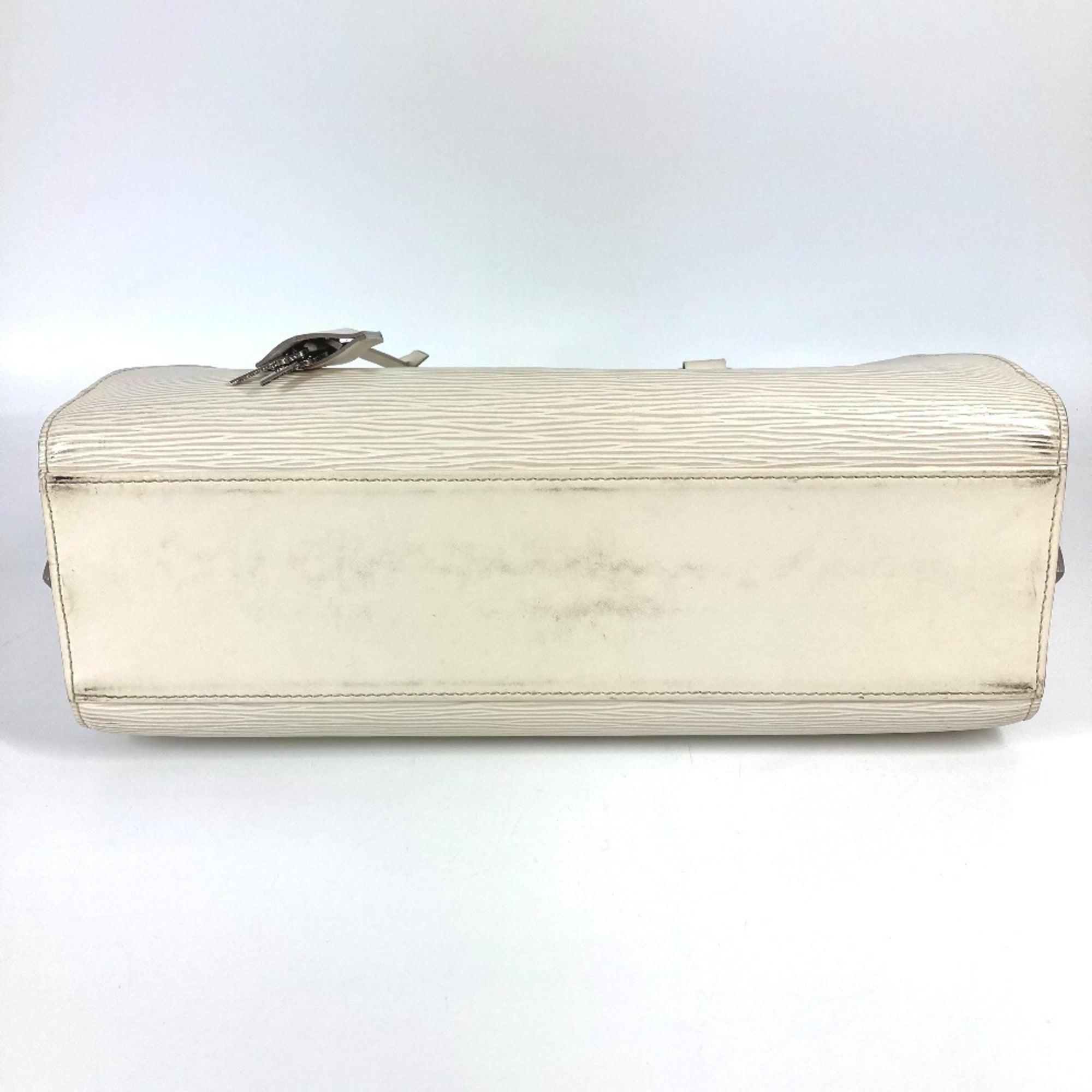 Louis Vuitton Lv Off White White Epi Leather Handbag Tote Bag