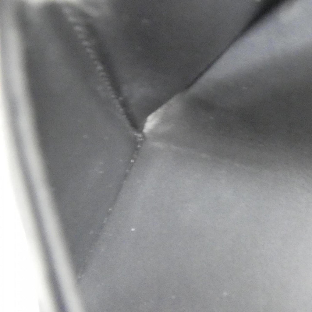 Louis Vuitton Black Leather Wallet (Tri-Fold)