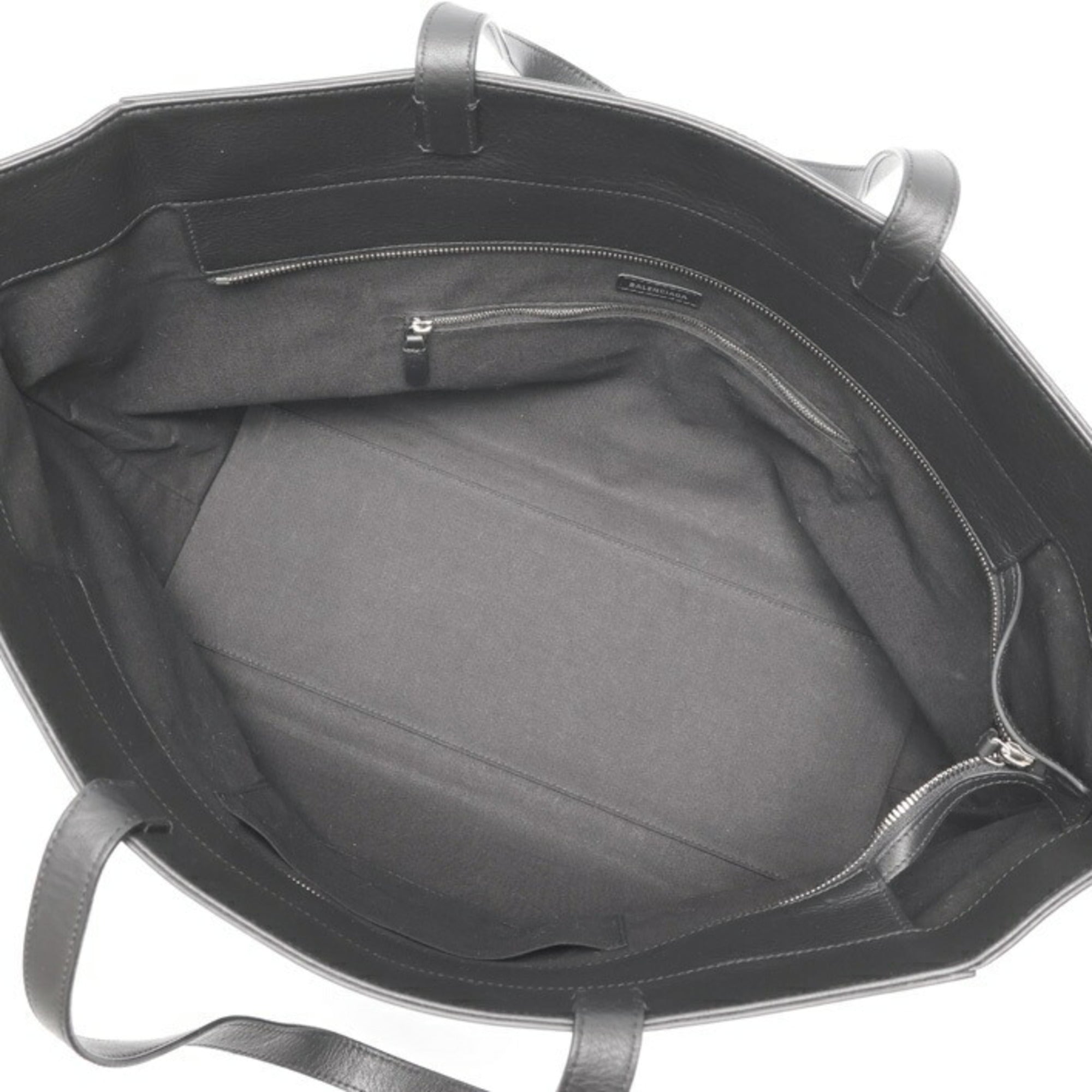 Balenciaga Black Leather Tote
