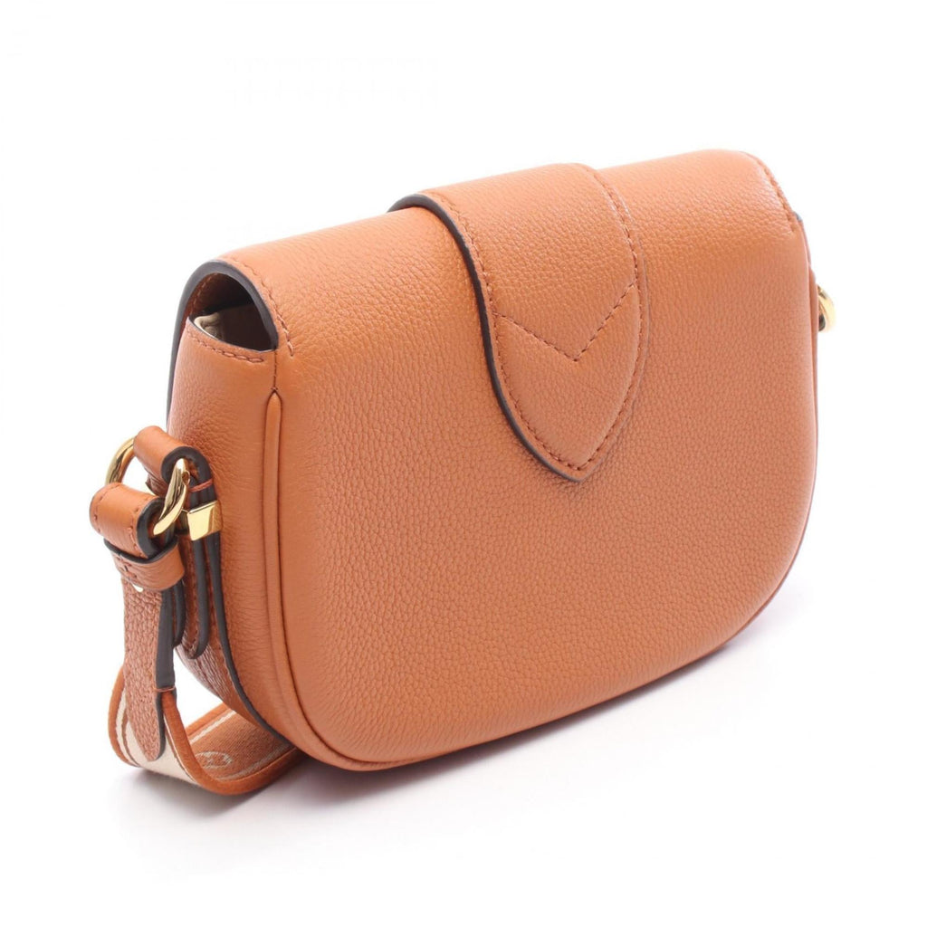 Louis Vuitton Brown Leather Shoulder Bag