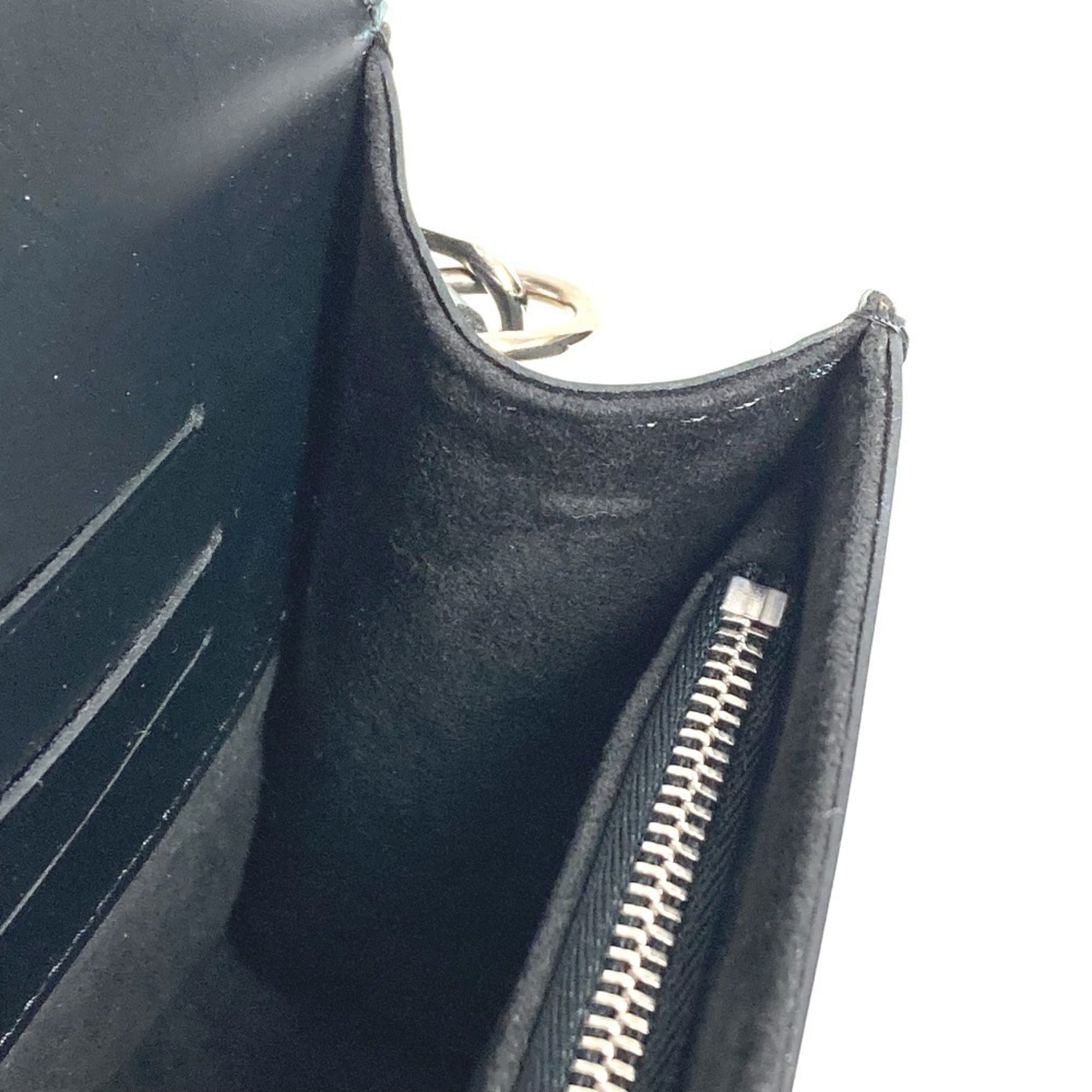 Louis Vuitton Epi Black Noir Epi Leather Clutch Bag Pochette Shoulder Bag