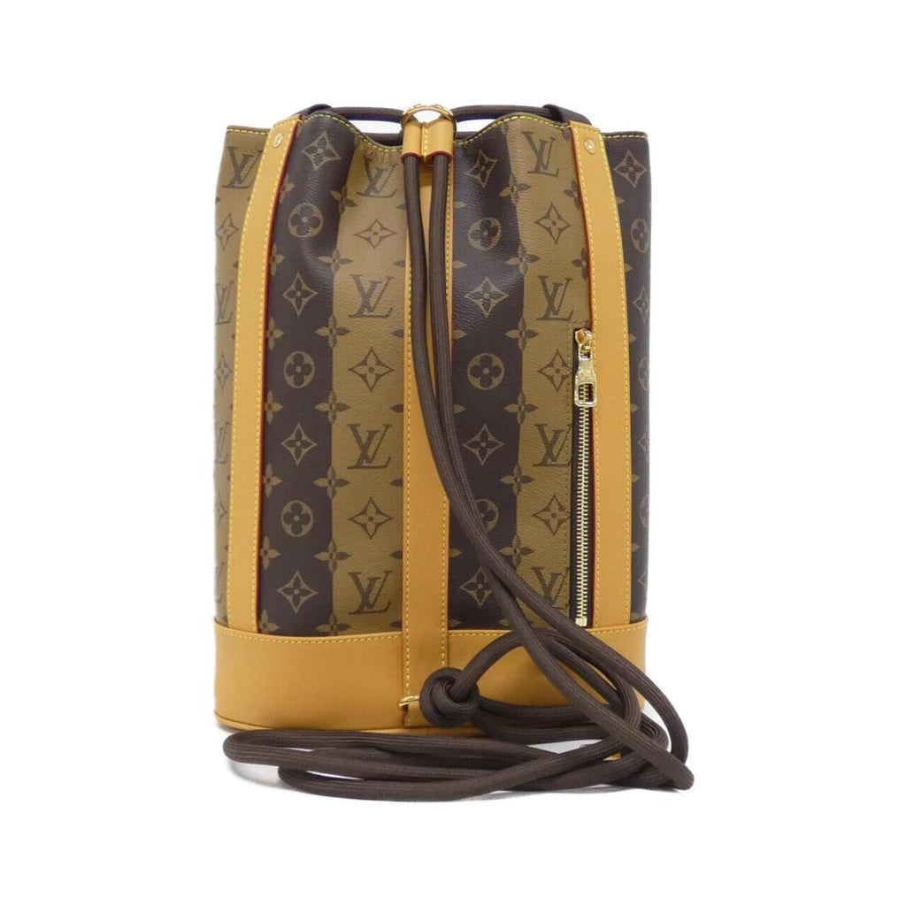 Louis Vuitton Marron Coated Canvas Shoulder Bag