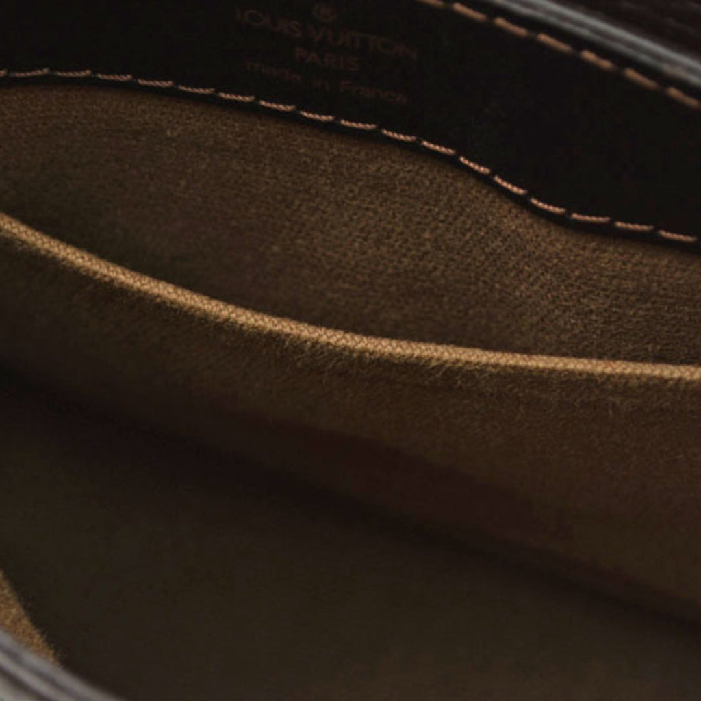 Louis Vuitton Coffee Utah Leather Shoulder Bag