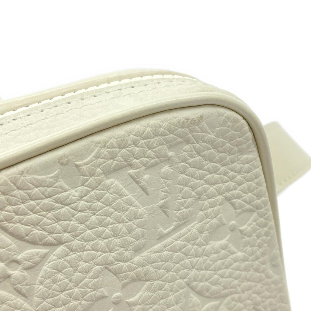 Louis Vuitton White Leather Shoulder Bag