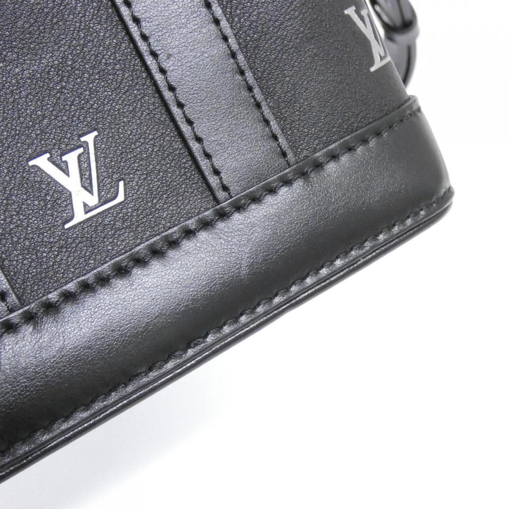 Louis Vuitton Black Leather Handbag