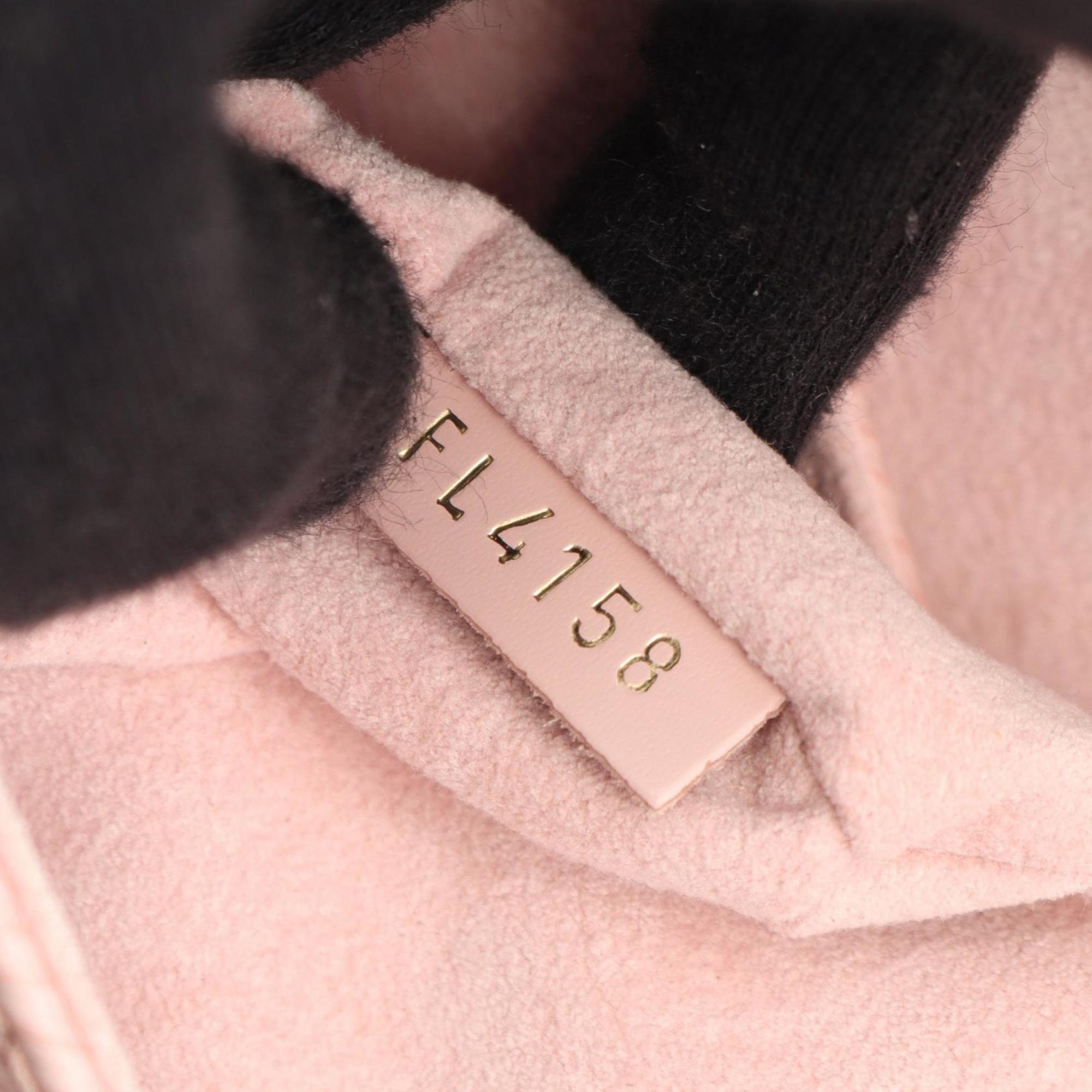 Louis Vuitton Pink Leather Handbag