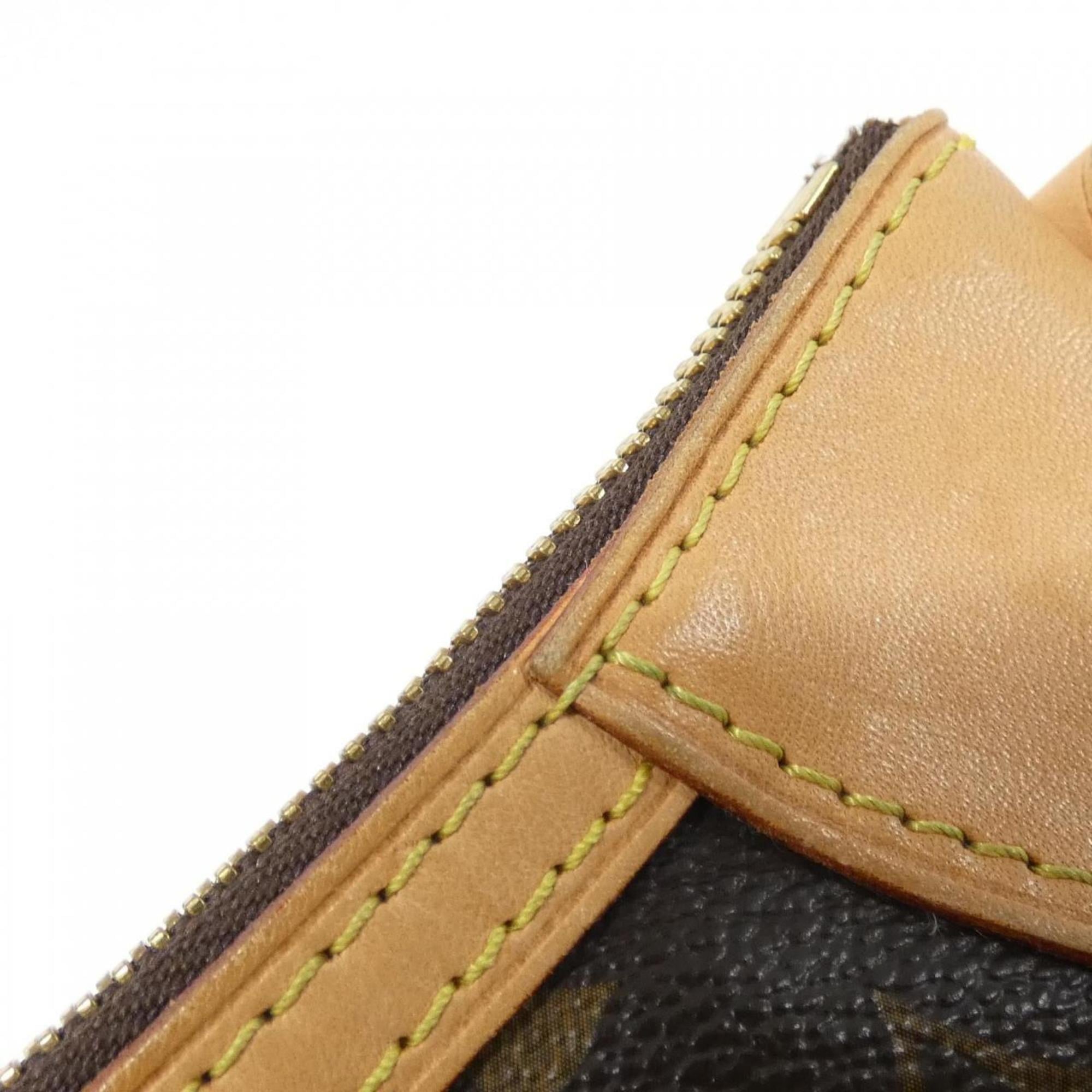 Louis Vuitton Marron Coated Canvas Shoulder Bag
