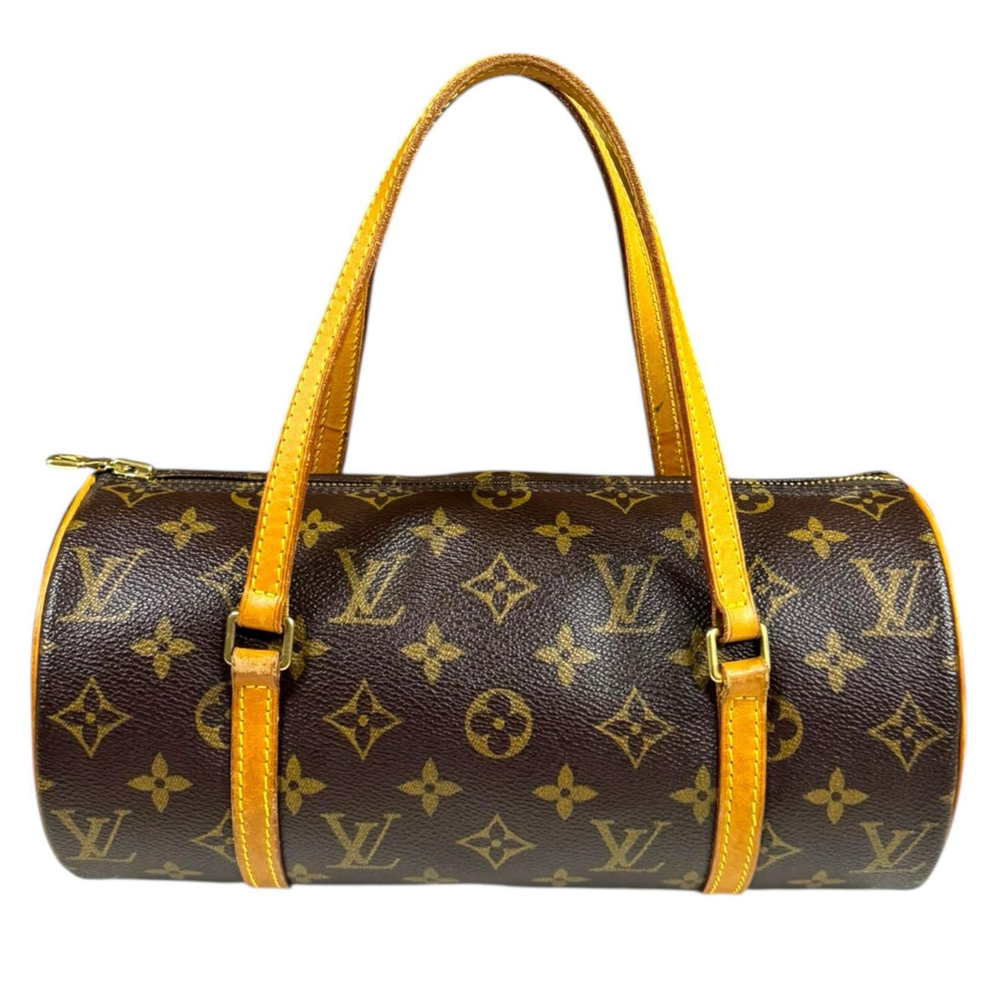 Louis Vuitton Brown Monogram Canvas Handbag