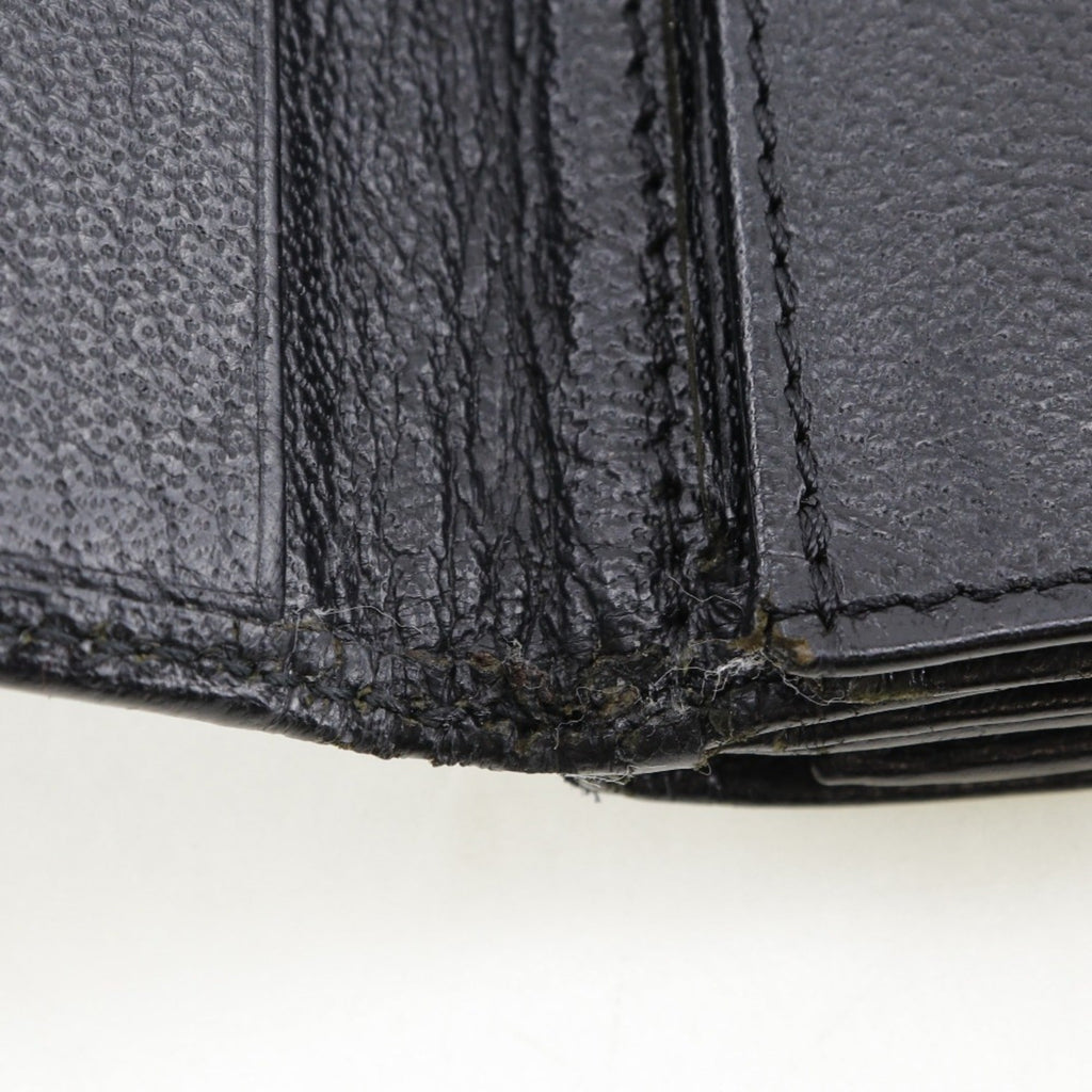 Chanel Black Leather Wallet (Bi-Fold)