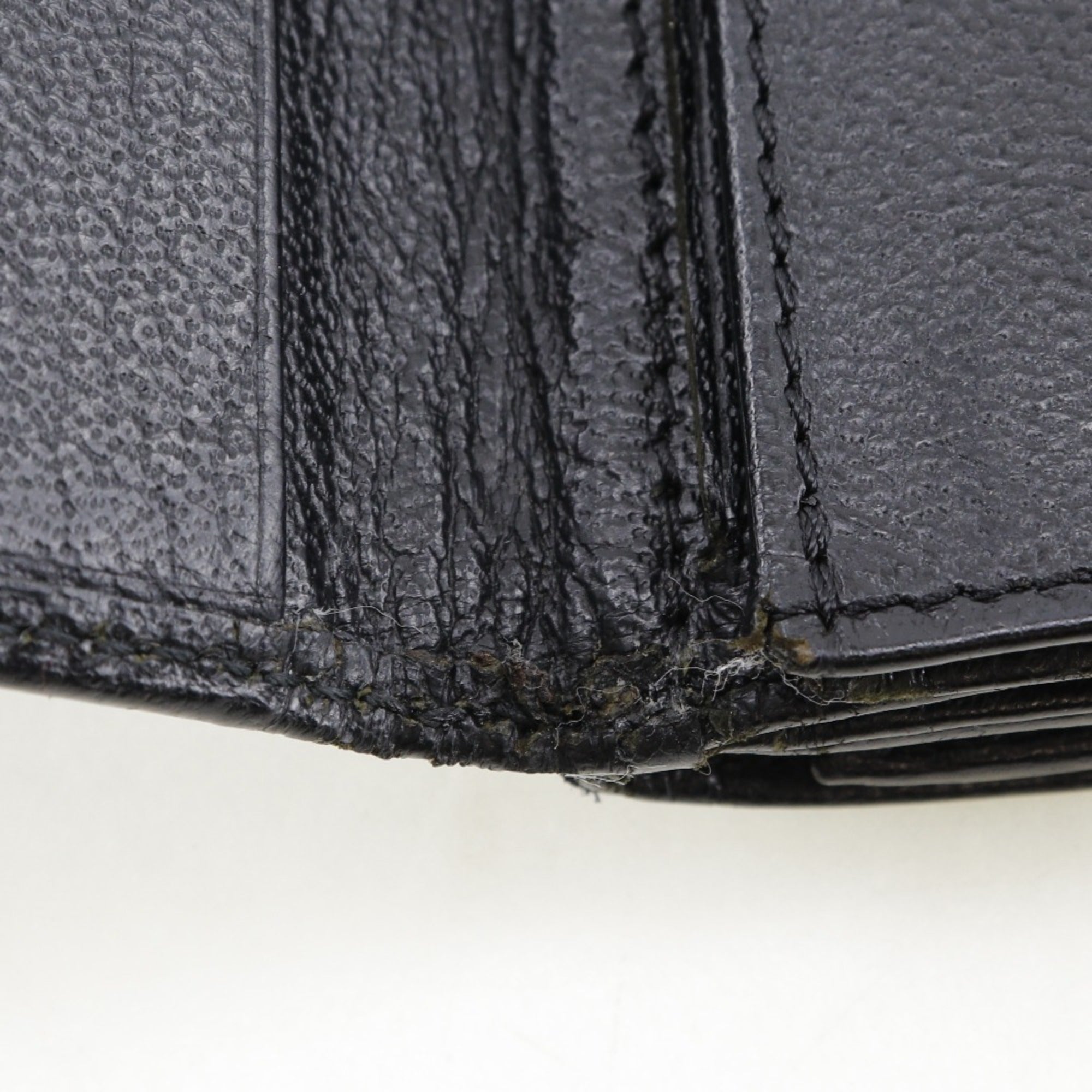 Chanel Black Leather Wallet (Bi-Fold)